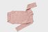 meegroei overslagromper rib met bamboe stretch roze roze - 1000026343 - HEMA