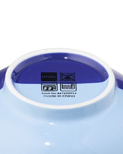 schaaltje Ø11cm Tafelgenoten new bone blauw - 9650106 - HEMA schaaltje Ø11cm Tafelgenoten new bone blauw - 9650106 - HEMA