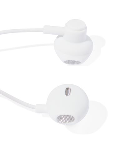 oortjes half in-ear premium wit - 39680034 - HEMA