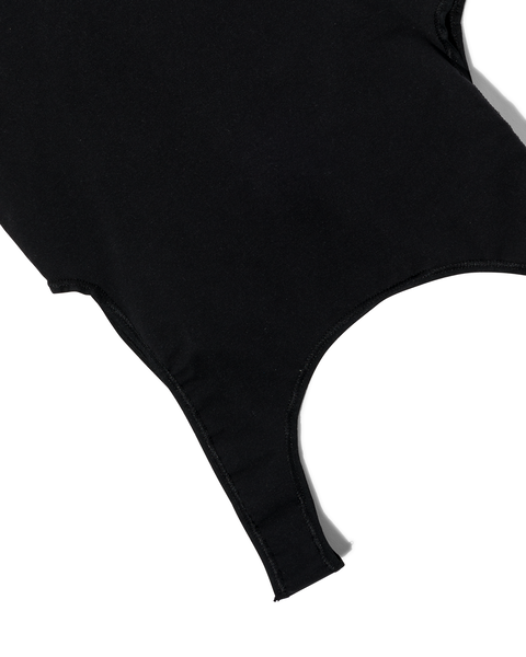 sterk corrigerend hemd zwart zwart - 1000019532 - HEMA