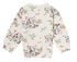 baby sweater met bloemen gebroken wit gebroken wit - 1000028629 - HEMA