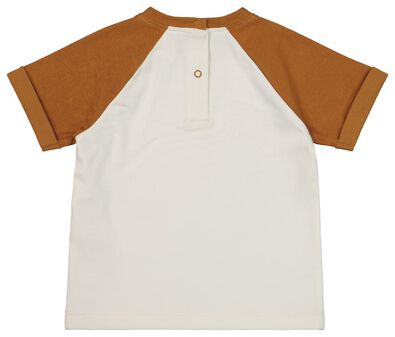 baby t-shirt bruin - 1000019727 - HEMA