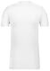 heren t-shirt regular fit v-hals extra lang - 2 stuks wit wit - 1000009945 - HEMA