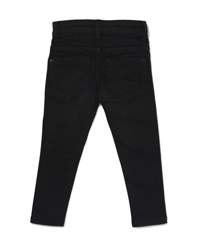 kinder jeans skinny fit zwart 146 - 30874867 - HEMA