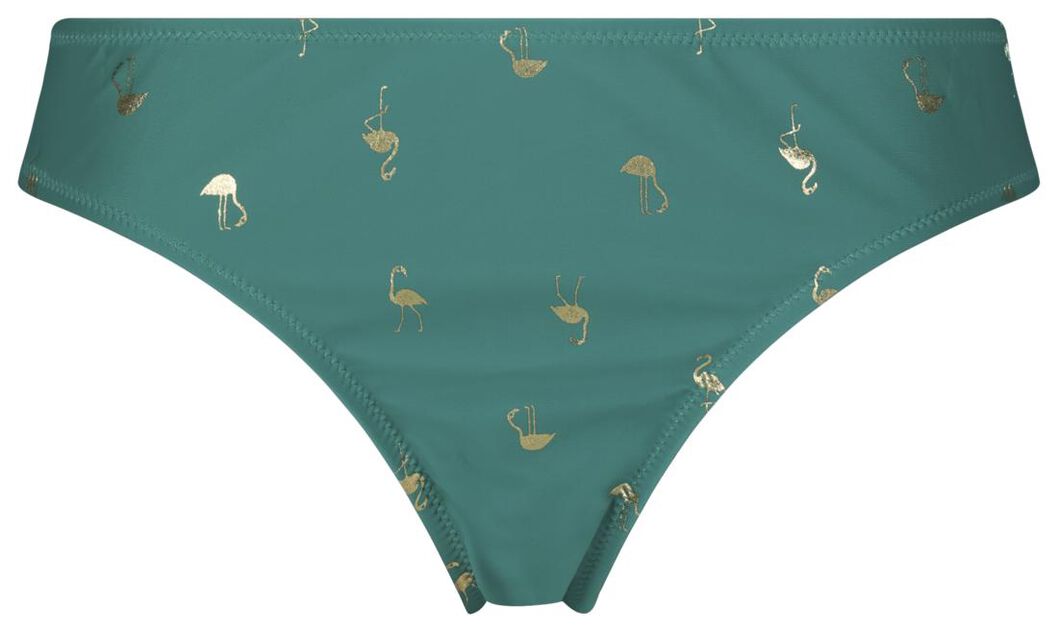 dames bikinibroekje - flamingo groen - 1000023633 - HEMA