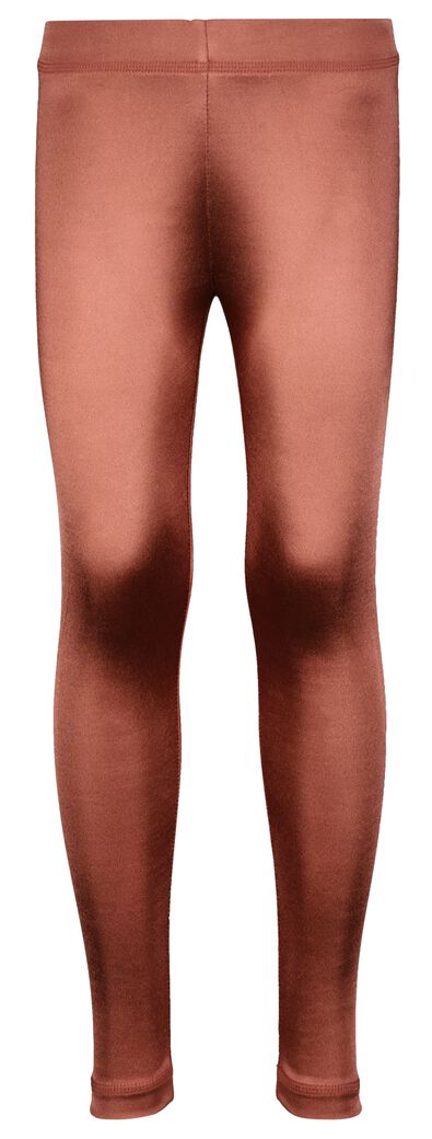kinder legging met glans roze - 1000029087 - HEMA