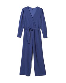 dames jumpsuit Wani met glitters blauw blauw - 1000029449 - HEMA