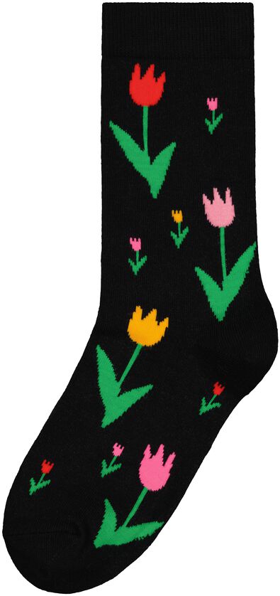 sokken met katoen happy day - 4103487 - HEMA