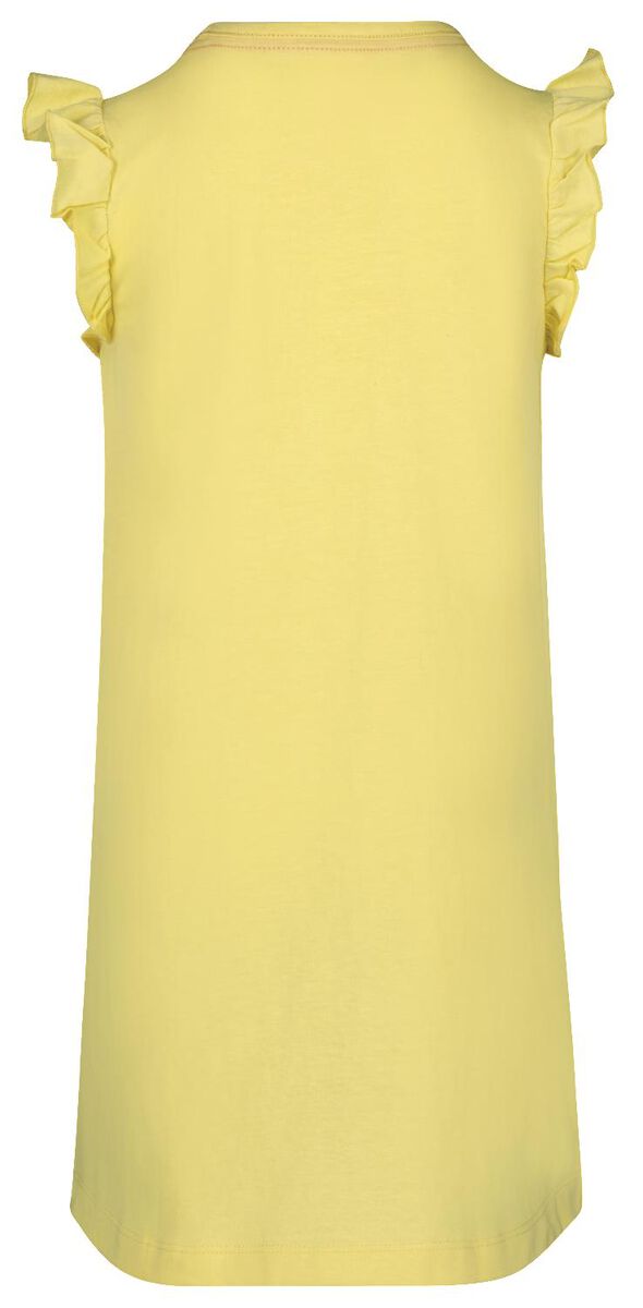 kinder nachthemd  met regenboog geel geel - 1000027294 - HEMA