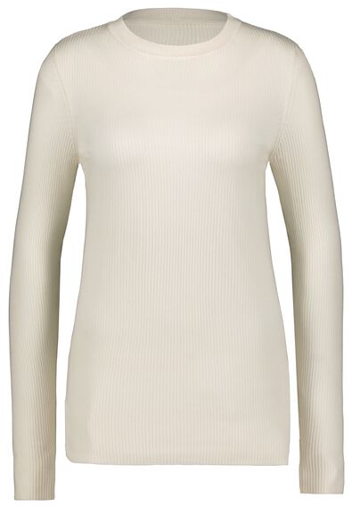dames pullover Louisa rib - 36208221 - HEMA