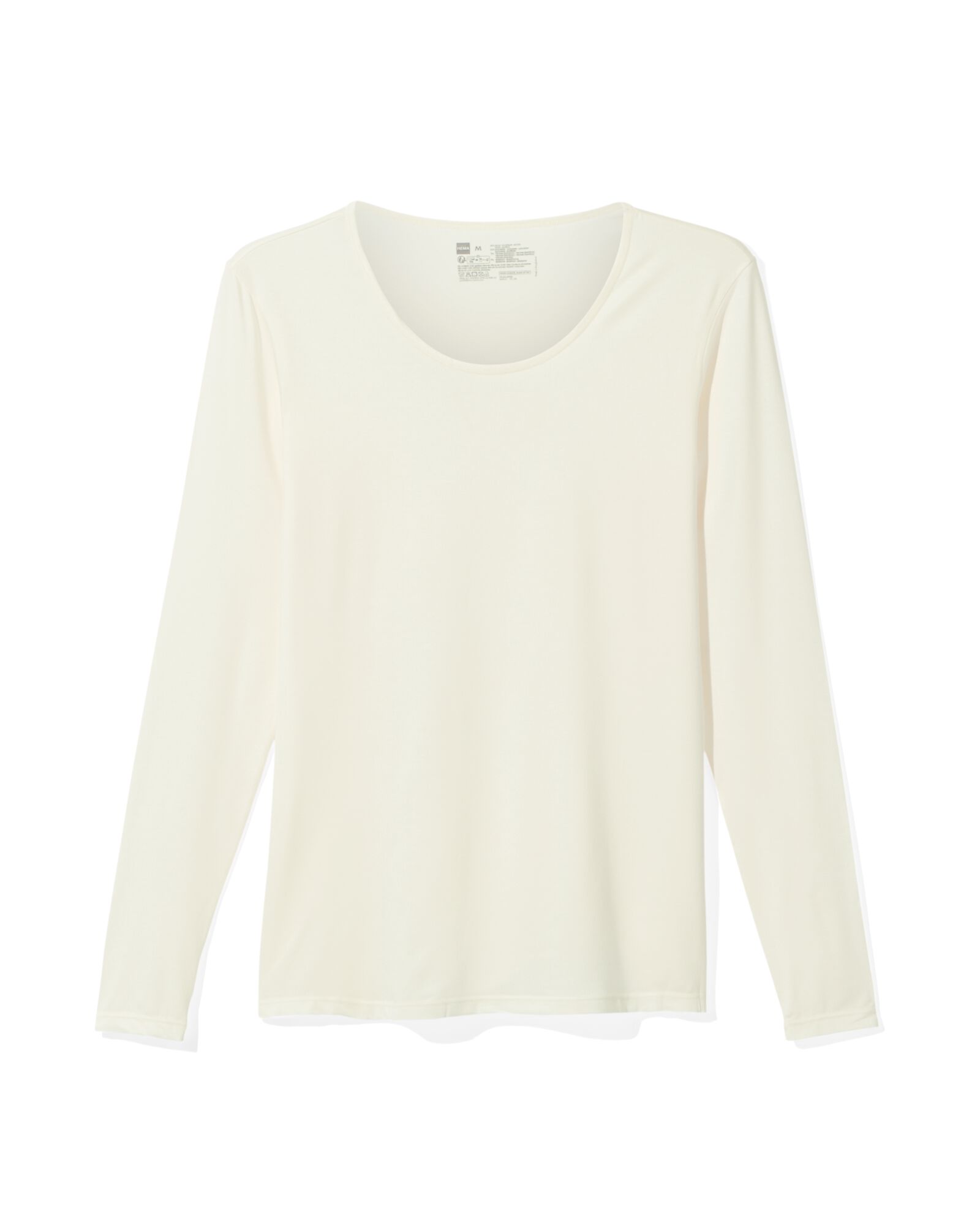 dames temptech t-shirt wit S - 19656931 - HEMA