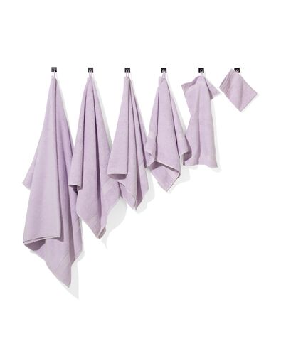 handdoek 70x140 zware kwaliteit lila lila handdoek 70 x 140 - 5284604 - HEMA