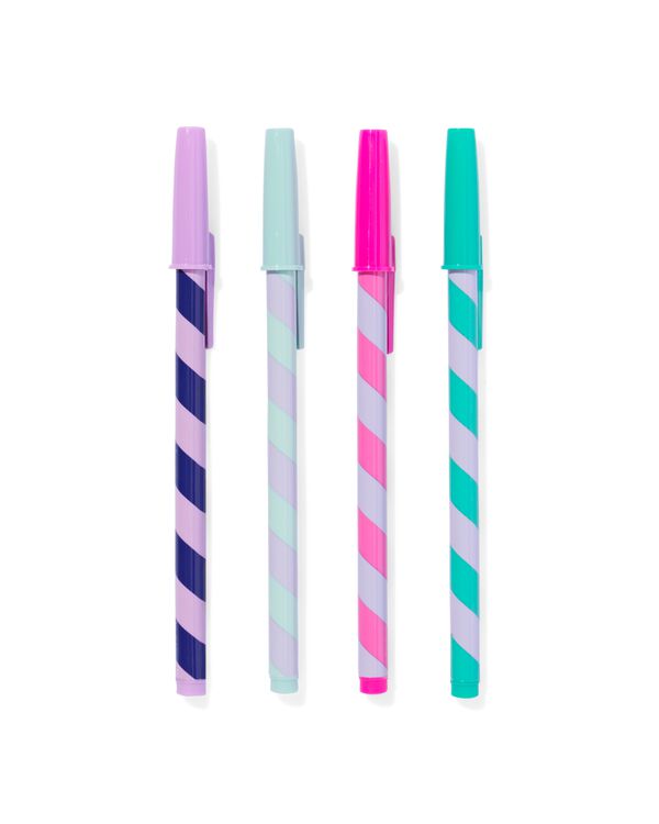 pennen monsters - 4 stuks - 14126000 - HEMA