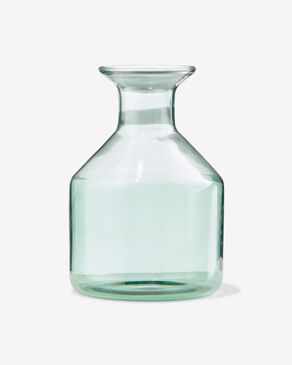 Feest filter Nauwgezet vaasje glas Ø7x10 groen - HEMA
