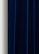 gordijnstof velours blauw velours - 7804304 - HEMA