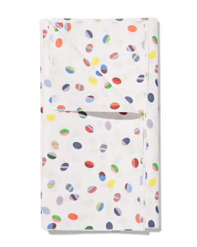 tafelkleed 138x220cm papier eieren - 25830040 - HEMA