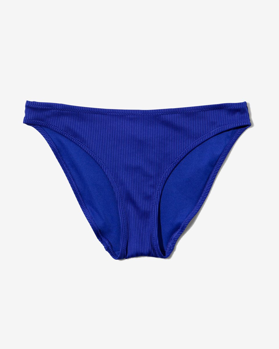 dames bikinibroekje middelhoge taille kobaltblauw kobaltblauw - 1000031098 - HEMA