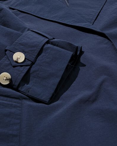 dames trenchcoat Eleanor  donkerblauw donkerblauw - 36271370DARKBLUE - HEMA