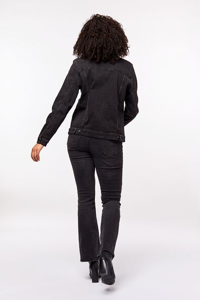 dames jeans bootcut shaping fit zwart 46 - 36291751 - HEMA