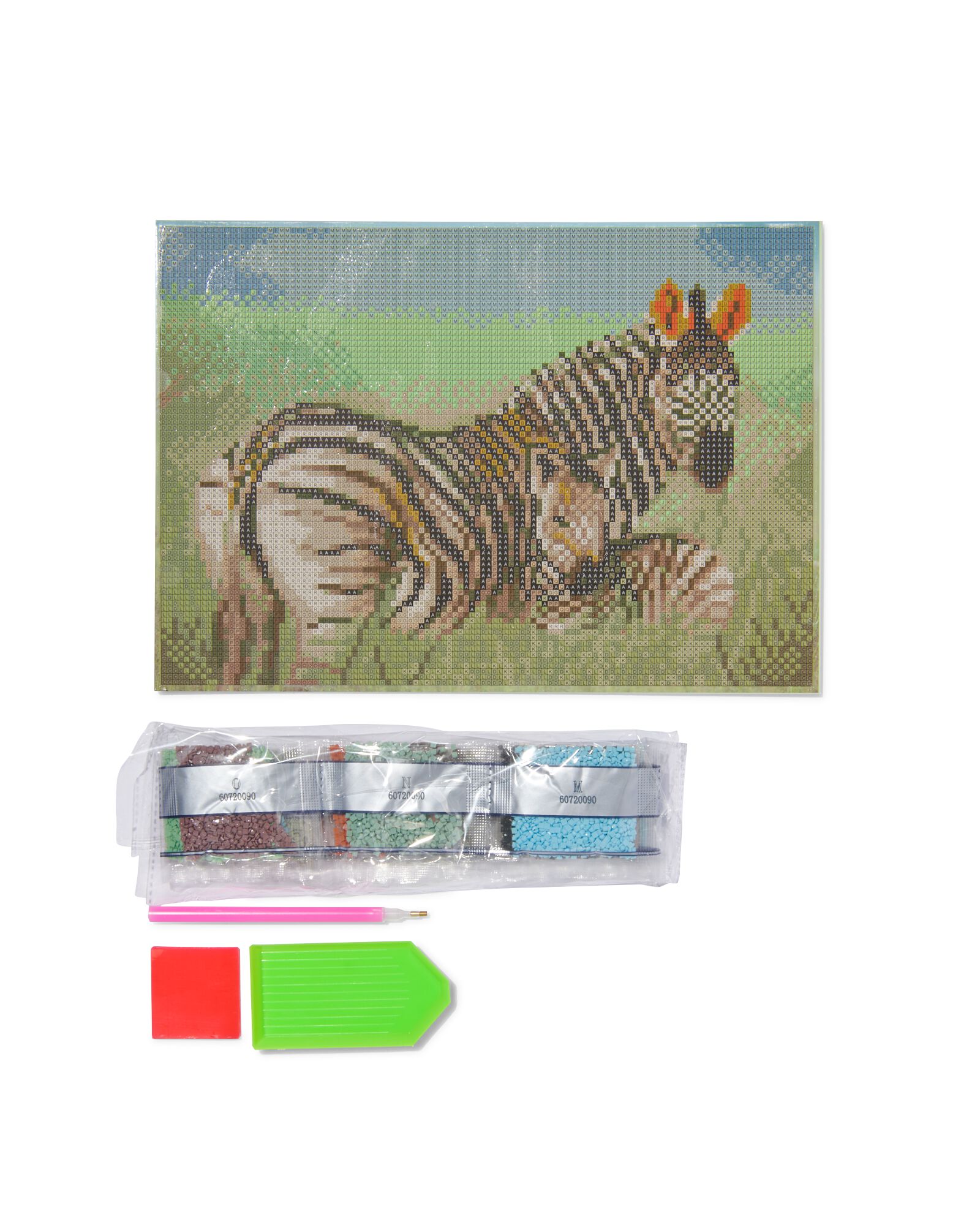 diamond painting zebra A4 - 60720090 - HEMA