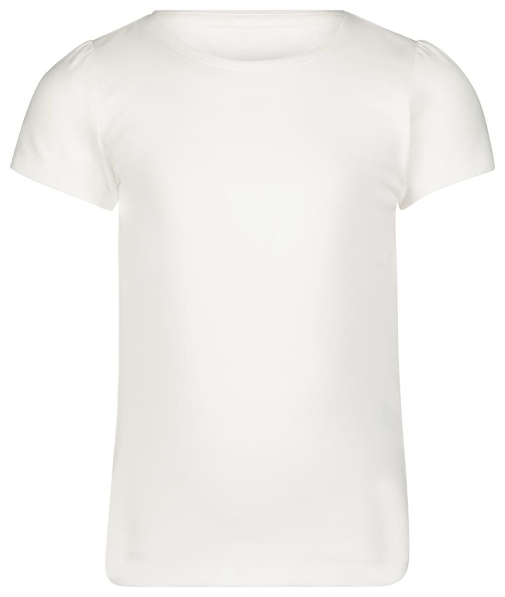 kinder t-shirts - 2 stuks wit 86/92 - 30843930 - HEMA