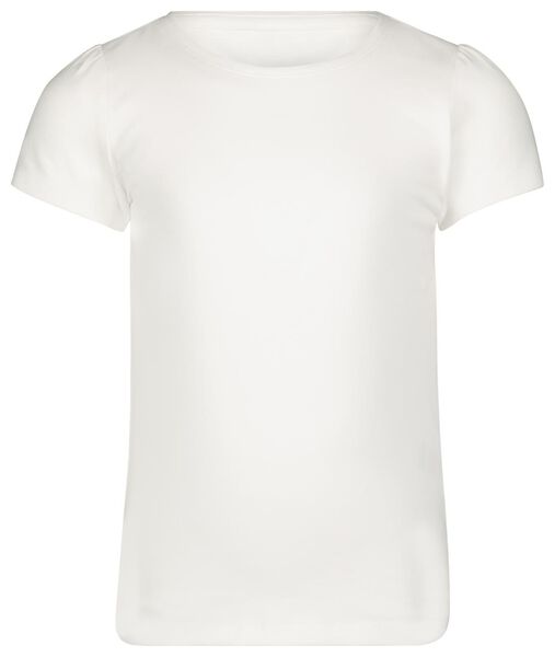 kinder t-shirts - 2 stuks wit wit - 1000013798 - HEMA