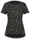 dames t-shirt zwart zwart - 1000021353 - HEMA