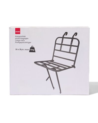 transportrek 30x31 15kg mat zwart - 41150041 - HEMA