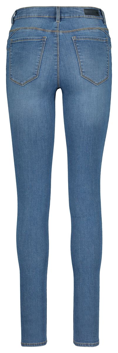 dames jeans - shaping skinny fit middenblauw 46 - 36337551 - HEMA