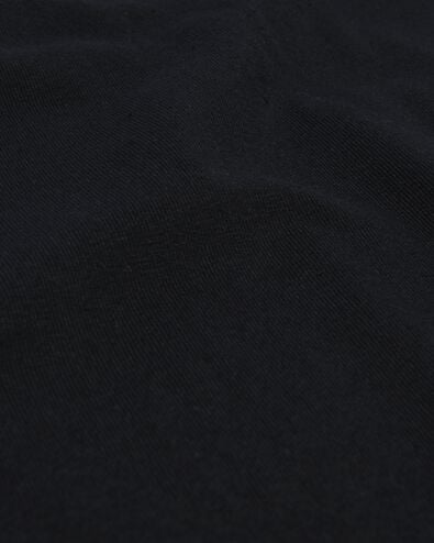 heren t-shirt slim fit o-hals zwart XL - 34276816 - HEMA