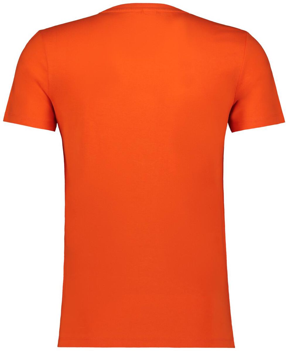 heren t-shirt WK oranje oranje - 1000029268 - HEMA