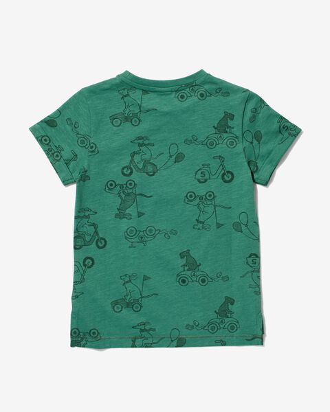 kinder t-shirt hond groen - 1000030826 - HEMA