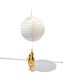 honeycomb bal wit goud Ø30cm - 14280214 - HEMA