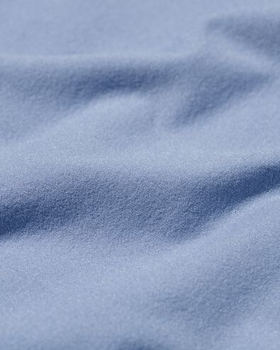 dames slip naadloos met kant blauw M - 19670716 - HEMA