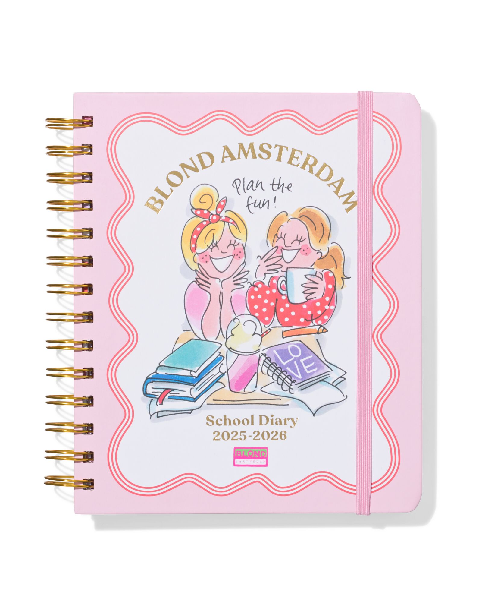 HEMA Blond Schoolagenda 25-26