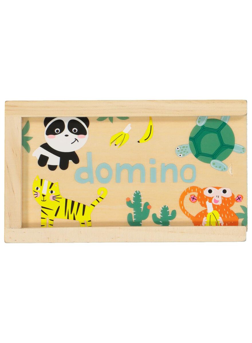 houten domino - dieren - 15190045 - HEMA 