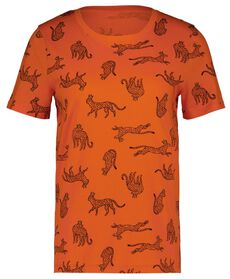 dames t-shirt oranje oranje - 1000027545 - HEMA