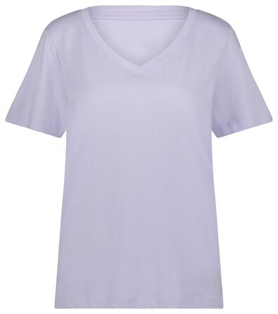 dames t-shirt lila - 1000023955 - HEMA