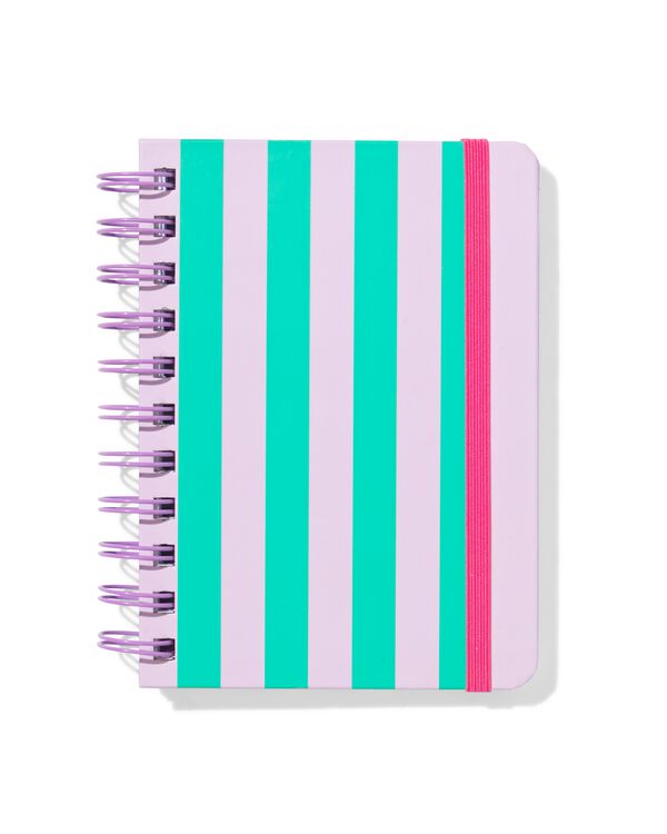 notitieboek A6 gelinieerd strepen - 14144403 - HEMA
