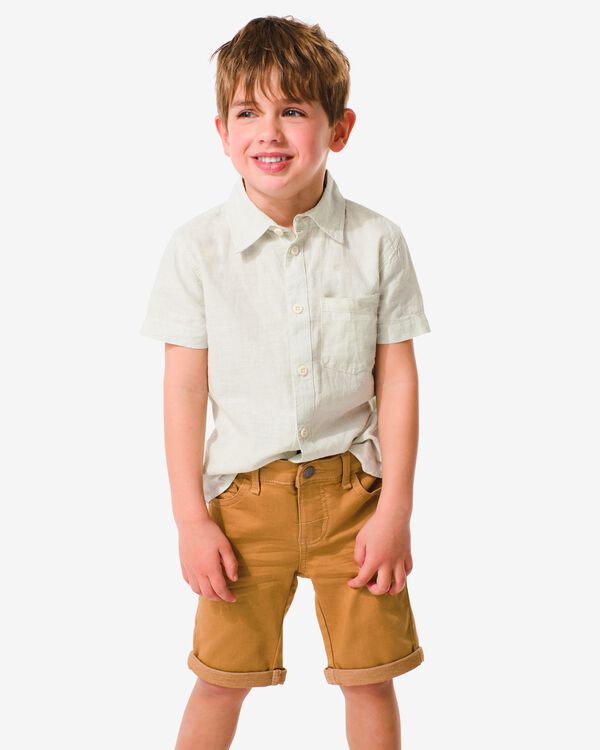 kinder short bruin bruin - 1000030897 - HEMA