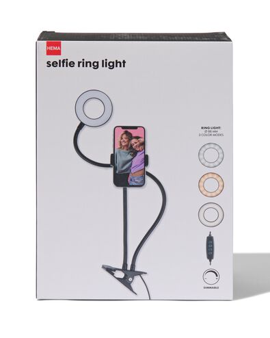 selfie ring licht Ø8.8cm - 39600302 - HEMA