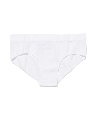 dameshipster naadloos micro wit wit - 1000002262 - HEMA