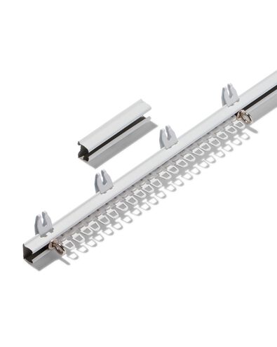 gordijn U-rail 200cm wit - 7501002 - HEMA