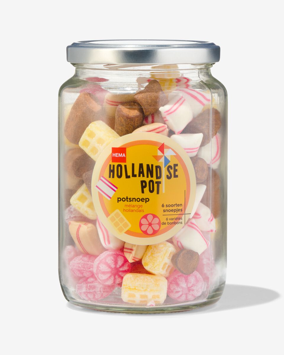 Hollands snoep in pot 425gram - 10290010 - HEMA