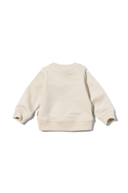 newborn sweater met muis ecru ecru - 1000030393 - HEMA