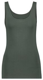 dames hemd katoen/stretch groen groen - 1000028559 - HEMA