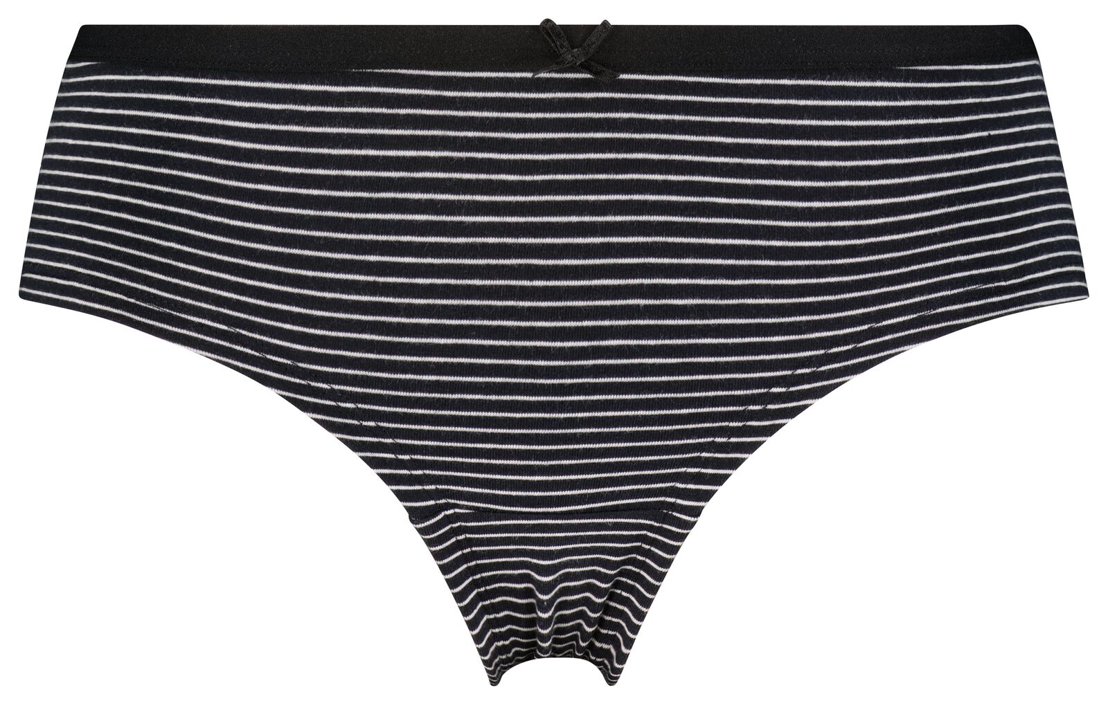 dameshipsters katoen stretch - 3 stuks zwart - 1000025060 - HEMA