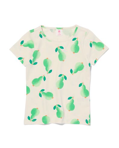 kinder t-shirt met peren groen groen - 30864104GREEN - HEMA
