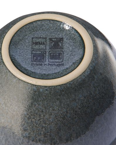 schaal Ø10cm Porto reactief glazuur zwart - 9602035 - HEMA