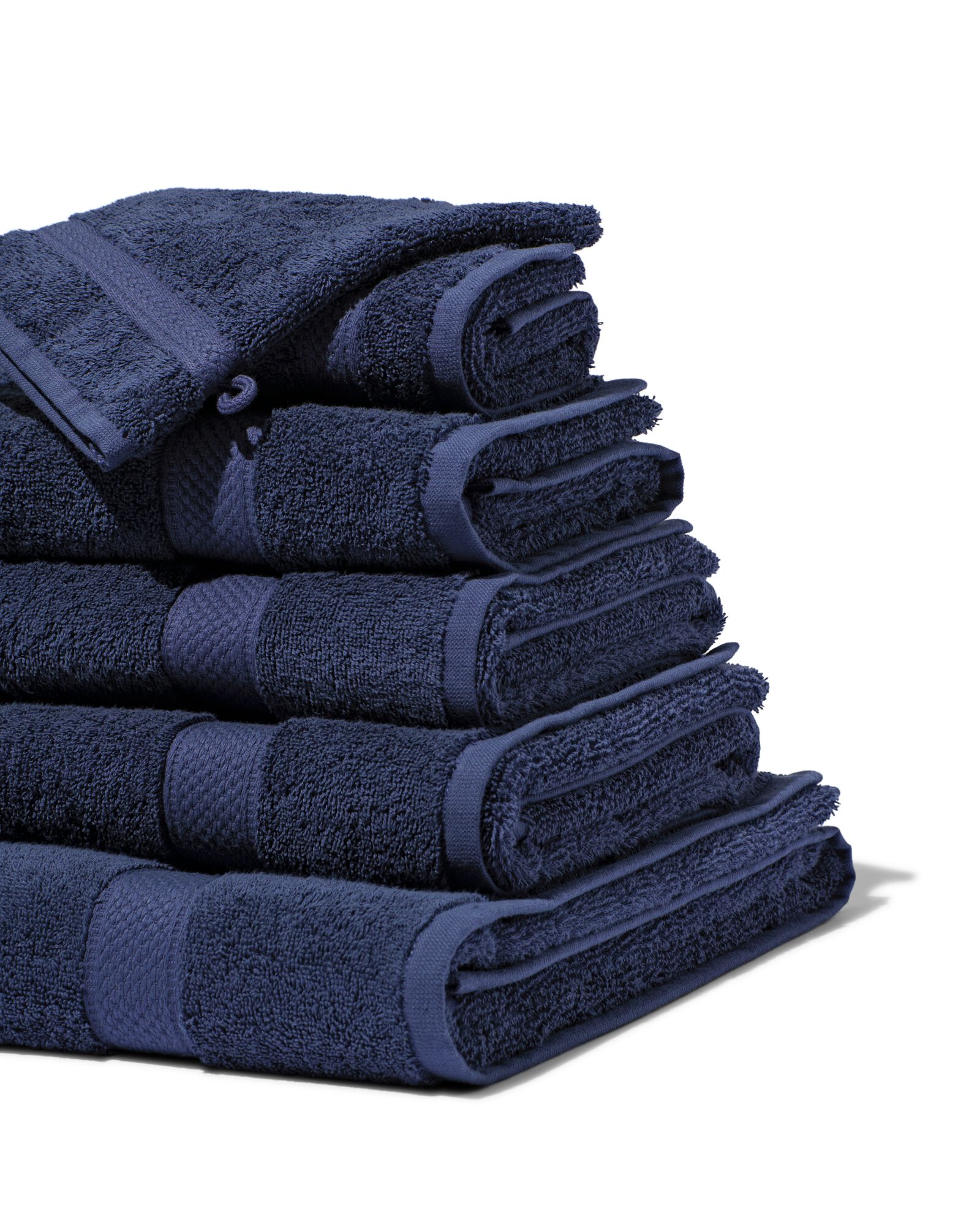 handdoek 100x150 zware kwaliteit nachtblauw nachtblauw handdoek 100 x 150 - 5250393 - HEMA